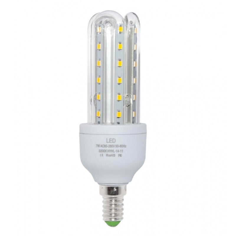 foto del prodotto trade shop traesio lampadina led e14 7w 3u jn07 luce tubolare tubo lineare luce calda 3000k 665lm 87156 