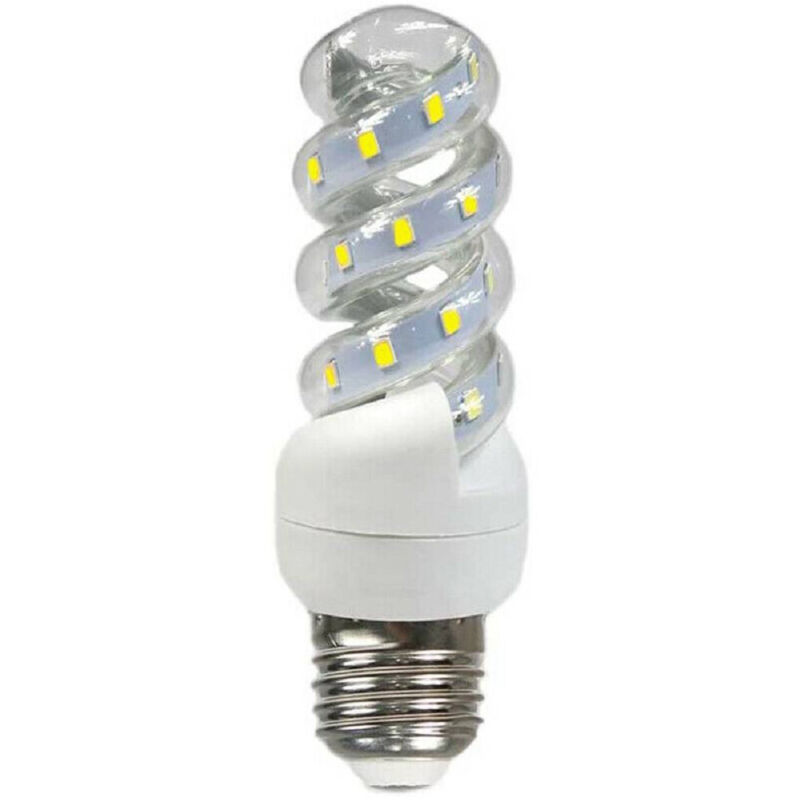 foto del prodotto trade shop traesio lampadina led e27 13w spirale luce fredda calda naturale 6500k 4000k 3000k s13w bianco freddo 