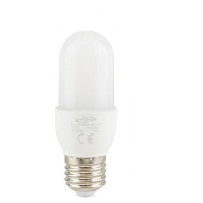 foto del prodotto trade shop traesio lampadina led e27 6,5watt luce 6500k 3000k 4000k lampada 580lm illuminazione c38 bianco freddo 