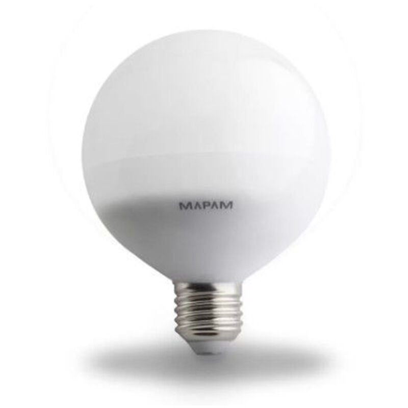 foto del prodotto trade shop traesio lampadina led e27 globo g120 20w attacco grande sfera palla luce calda 3000k 00463 
