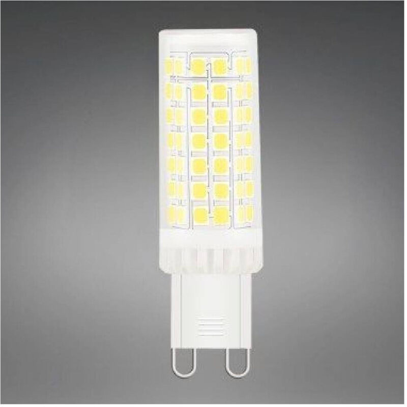 foto del prodotto trade shop traesio lampadina led g9 spotlight 6watt tubolare luce fredda naturale calda 650lm g9 6w bianco caldo 
