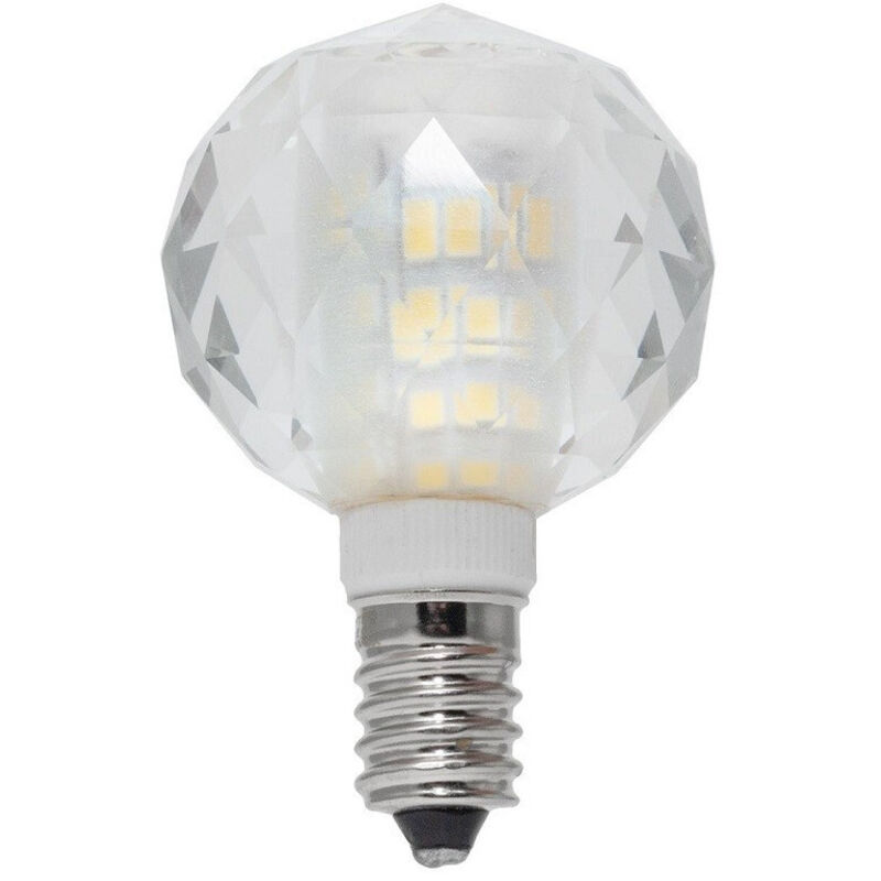 foto del prodotto trade shop traesio lampadina led globo e14 vetro cristallo lampada 6watt luce calda fredda naturale bianco freddo 