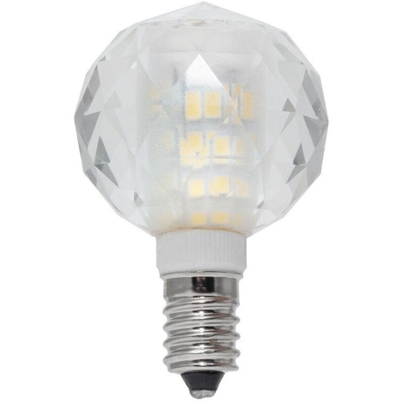 foto del prodotto trade shop traesio lampadina led globo e14 vetro cristallo lampada 6watt luce calda fredda naturale bianco naturale 
