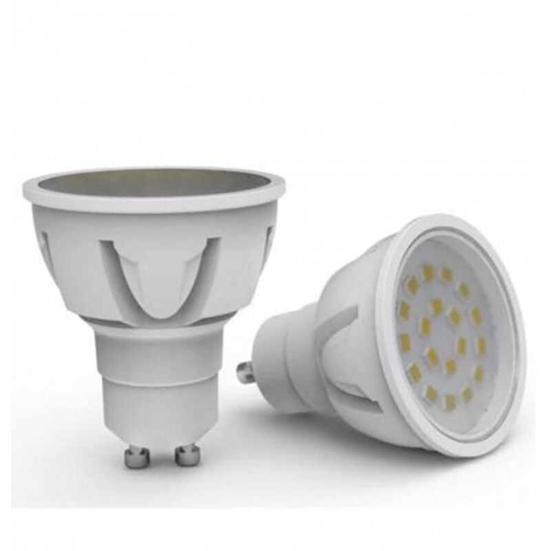 foto del prodotto trade shop traesio lampadina led gu10 60led smd 220v faretto lampada spot 4w fredda calda naturale bianco naturale 