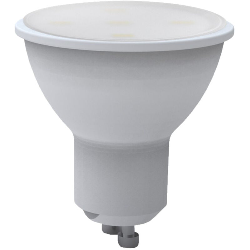 foto del prodotto trade shop traesio lampadina led lampada attacco gu10 faretto luce bianca naturale spot light 7 w 