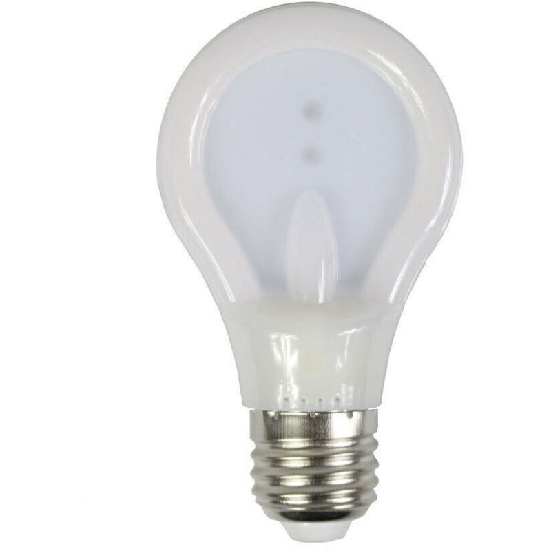 foto del prodotto trade shop traesio lampadina led slim piatta 12w e27 luce 6500k 3000k 4000k illuminazione casa a90 bianco naturale 