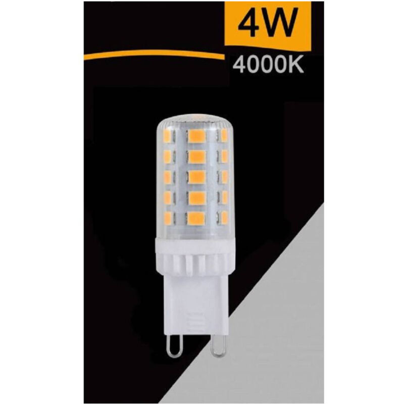 foto del prodotto trade shop traesio lampadina led smd g9 4 watt 480lumen luce calda fredda naturale sparac g9 4w ce3 bianco naturale 