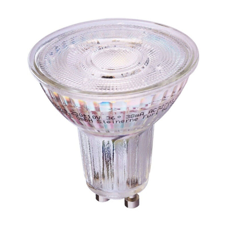 foto del prodotto trade shop traesio lampadina osram faretto spot lampada vetro led gu10 4.3w luce calda 2700k 230v 