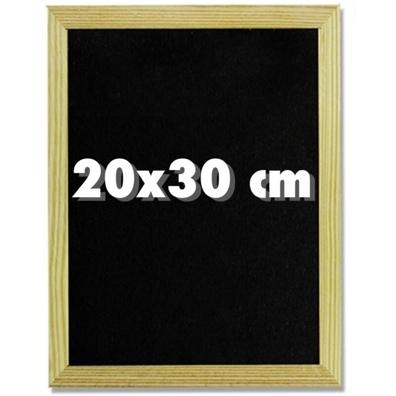 foto del prodotto trade shop traesio lavagna nera per gessetto 20 x 30 cm lavagnetta casa ufficio scuola 