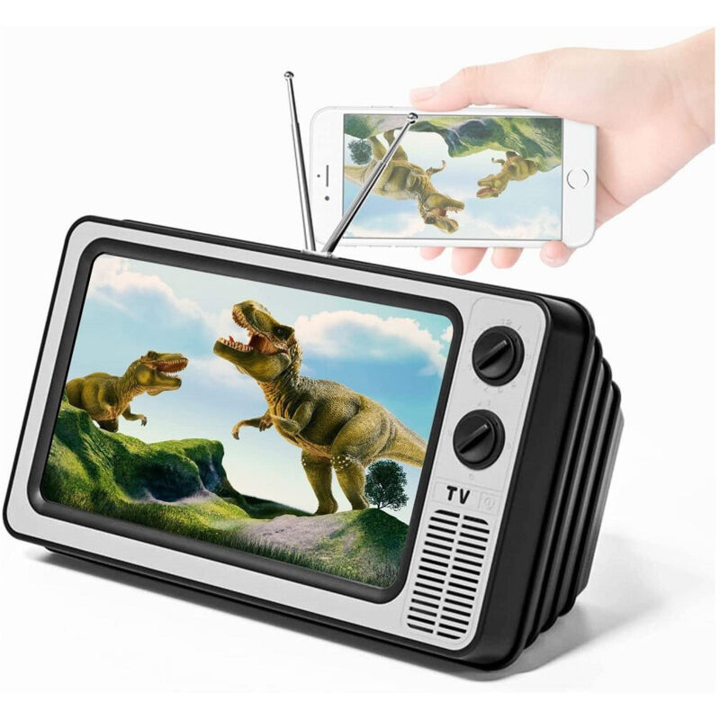 foto del prodotto trade shop traesio lente ingrandimento display schermo telefono cellulare smartphone forma di tv 