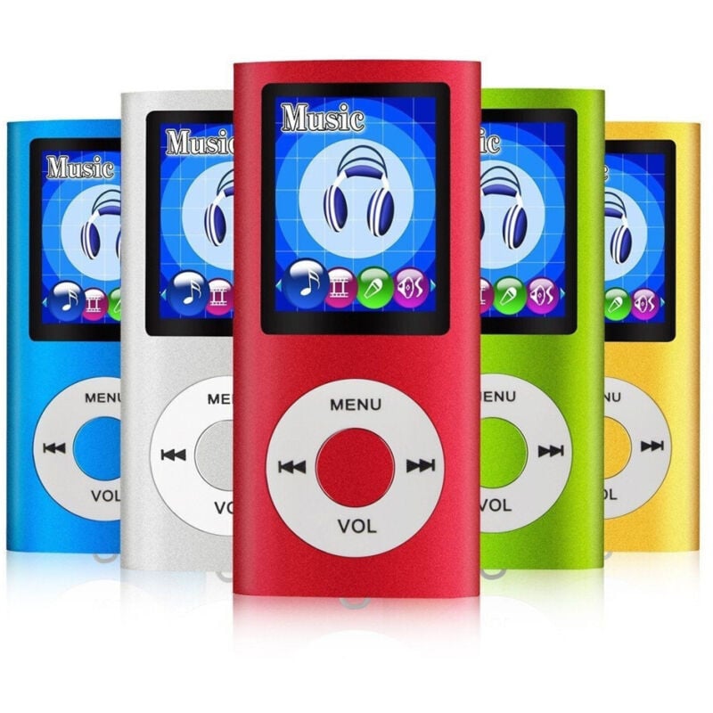 foto del prodotto trade shop traesio lettore player mp4 mp3 4gb 8gb 16gb 32gb video audio foto radio fm 