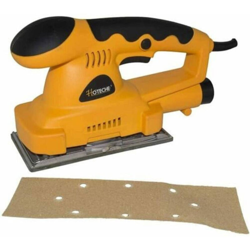 foto del prodotto trade shop traesio levigatrice orbitale 180w per legno muro con sistema di aspirazione p800505 