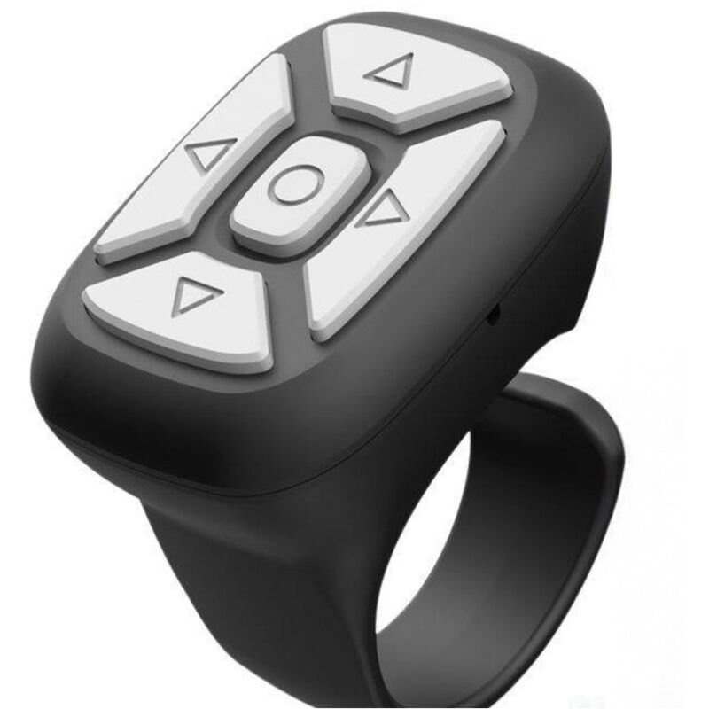 foto del prodotto trade shop traesio linq anello telecomando bluetooth 15m multifunzione supporto per video foto e book s28 