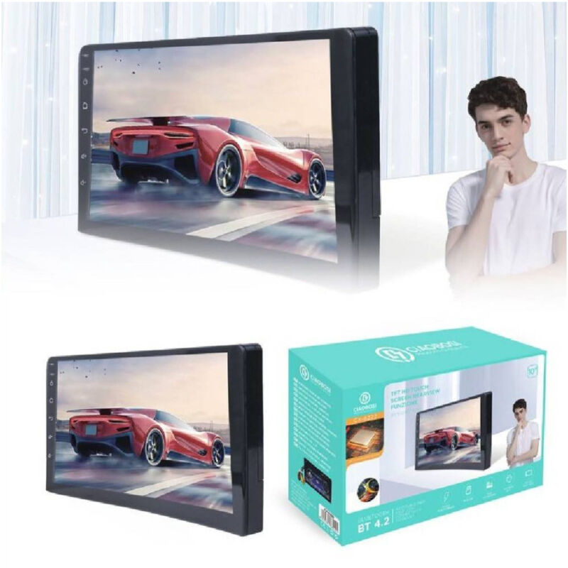 foto del prodotto trade shop traesio linq autoradio con monitor schermo touch tft 10 hd lettore sistema android cx 8222 