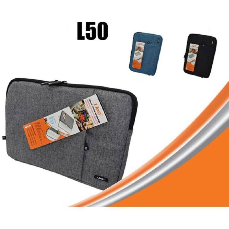 foto del prodotto trade shop traesio linq custodia tasca fodera borsa per notebook portatile macbook air pro 13,3 14 l50 