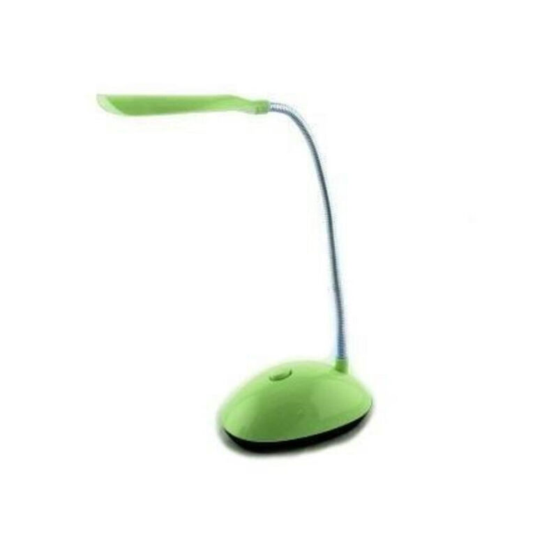 foto del prodotto trade shop traesio linq lampada luce da tavolo scrivania compatta snodabile colorata linq bl 7188 