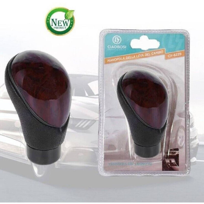 foto del prodotto trade shop traesio linq pomello manopola leva del cambio universale per auto sportive classiche cx 8239 