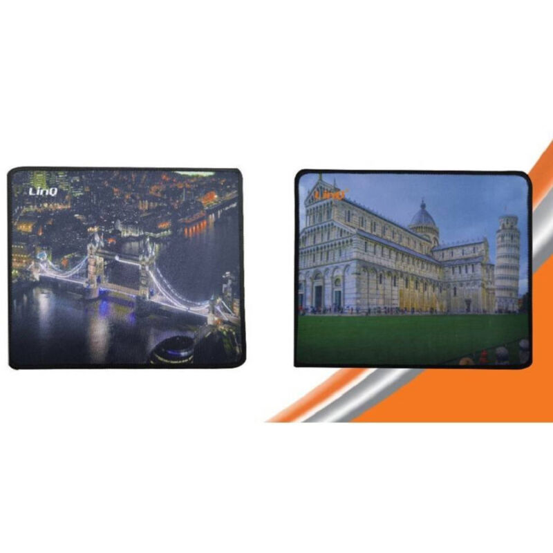 foto del prodotto trade shop traesio linq tappetino per mouse pc computer fisso notebook varie fantasie paesaggi mp 2127 