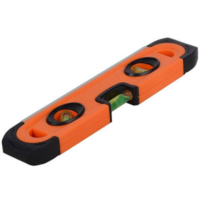foto del prodotto trade shop traesio livella bolla magnetica 3 bolle misurazione orizzontale verticale 45 23cm 91844 