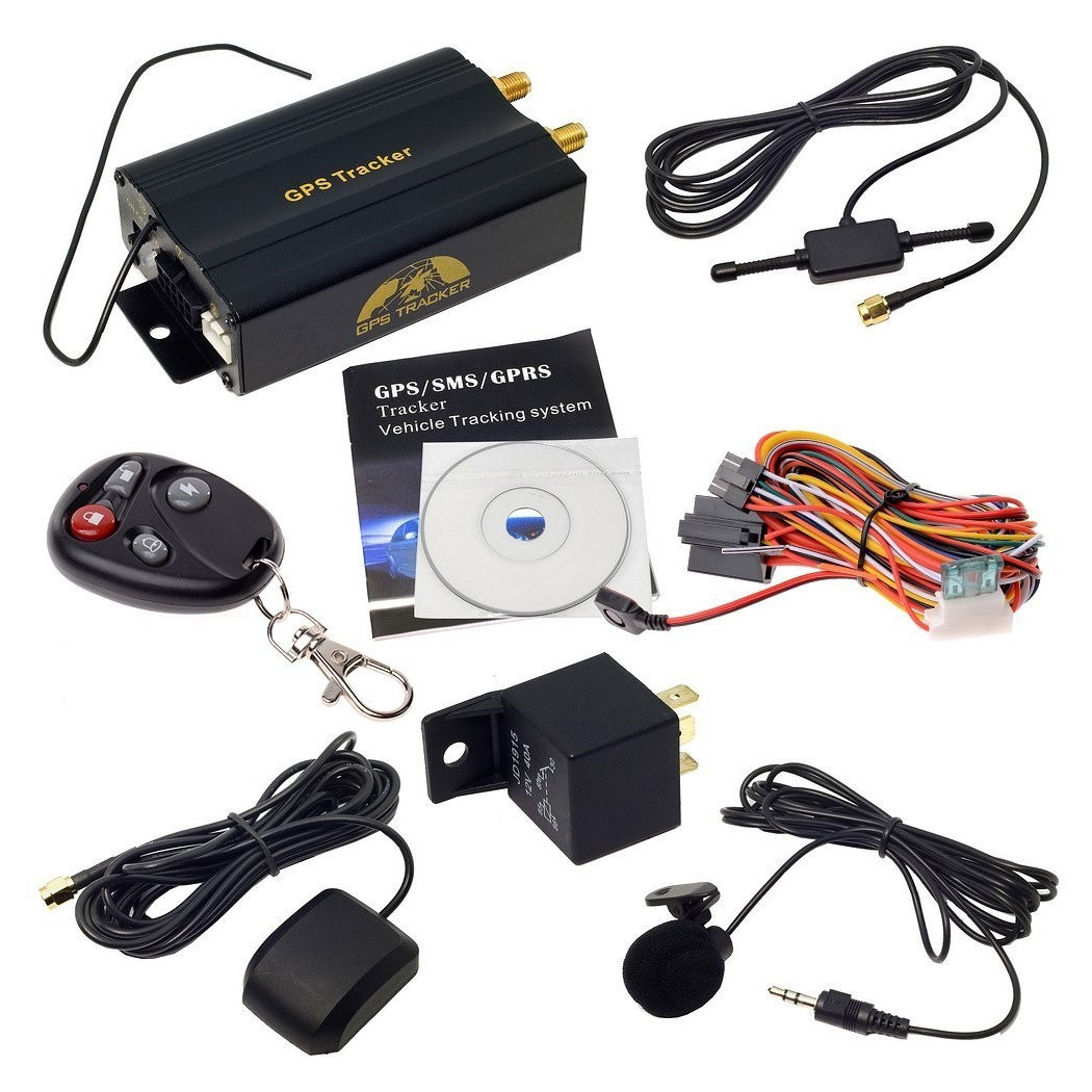 foto del prodotto trade shop traesio localizzatore satellitare antifurto gps gsm gprs gps tracker tk103 b auto moto 