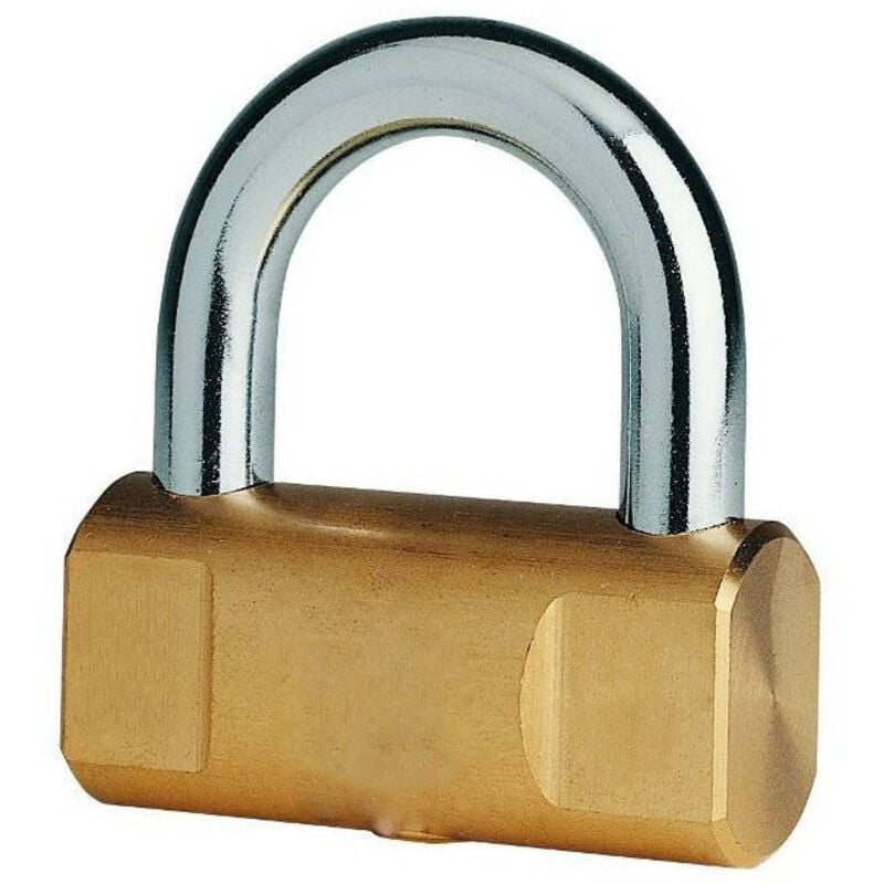 foto del prodotto trade shop traesio lucchetto ad arco corto 40 mm corazzato blocca corona moto bici nautico marino 