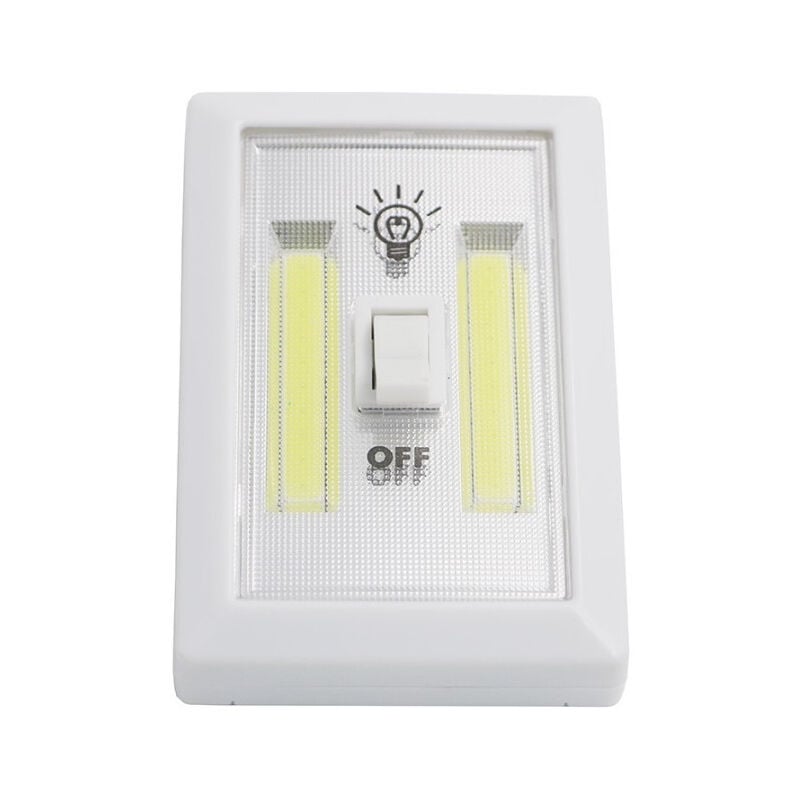 foto del prodotto trade shop traesio luce a led cob switch 2 strip led luce armadio cantina credenza casa 200 lumens 
