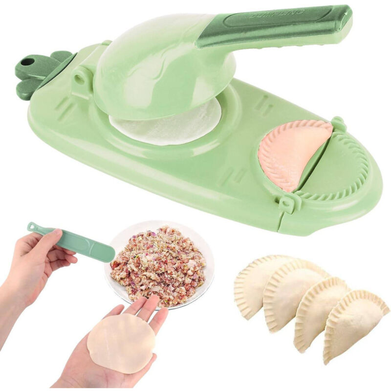 foto del prodotto trade shop traesio macchina stampo per gnocchi e ravioli pressa per pasta utensile da cucina 2in1 