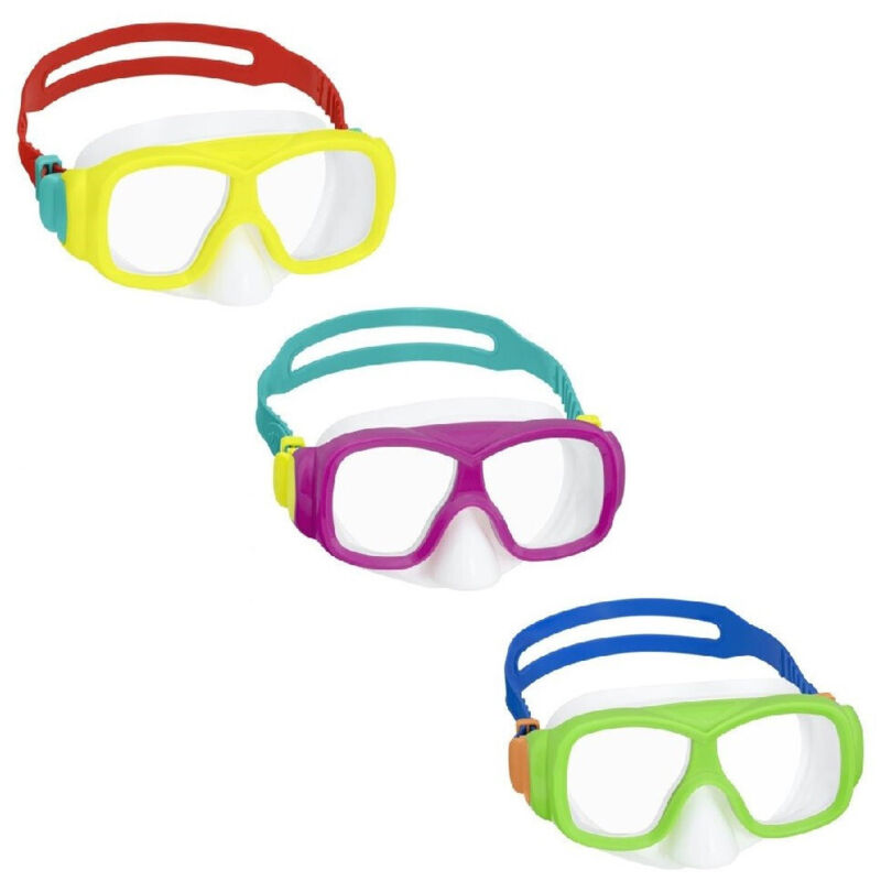 foto del prodotto trade shop traesio maschera subacquea per bambini aquanaut 7 14 anni piscina colori assortiti 22039 