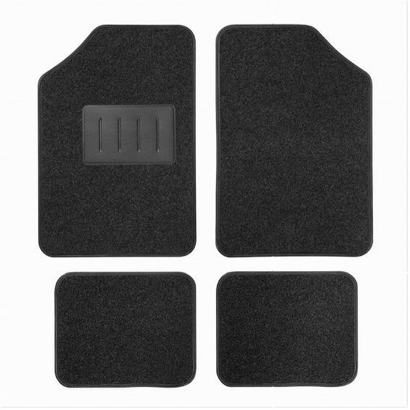 foto del prodotto trade shop traesio maxtech 4 pezzi tappetino auto universale in pvc tappetini anteriori posteriori mats 10 
