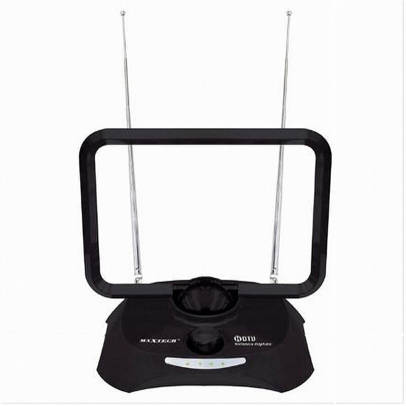 foto del prodotto trade shop traesio maxtech antenna digitale interna amplificazione segnale 4k ultra hd dvb t t2 uhf vhf lt c007 