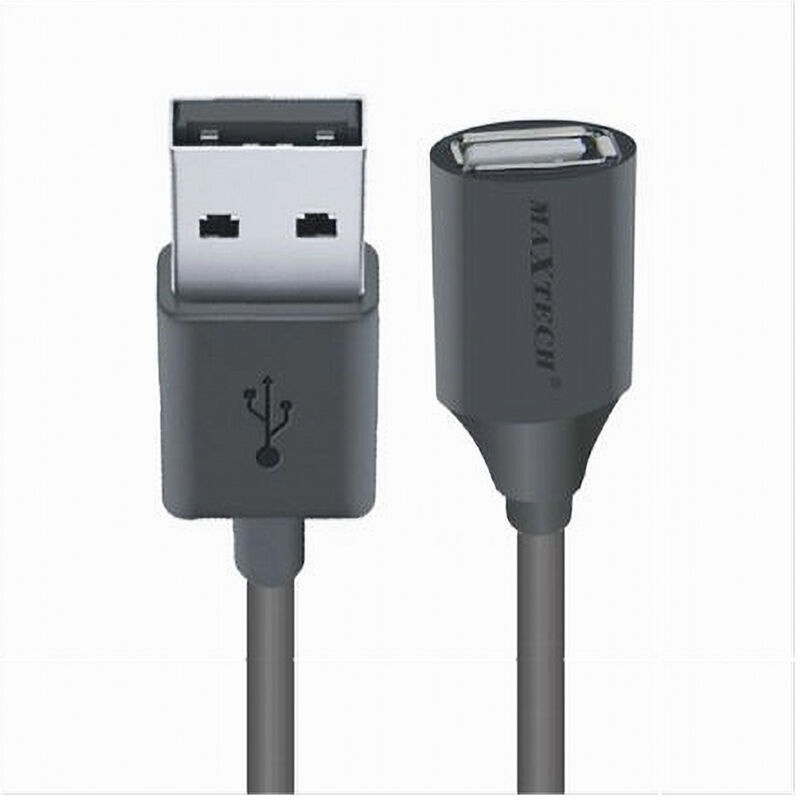 foto del prodotto trade shop traesio maxtech cavo dati usb 2.0 maschio a femmina m f prolunga pc computer 5 mt usb2.0 mf5.0m 