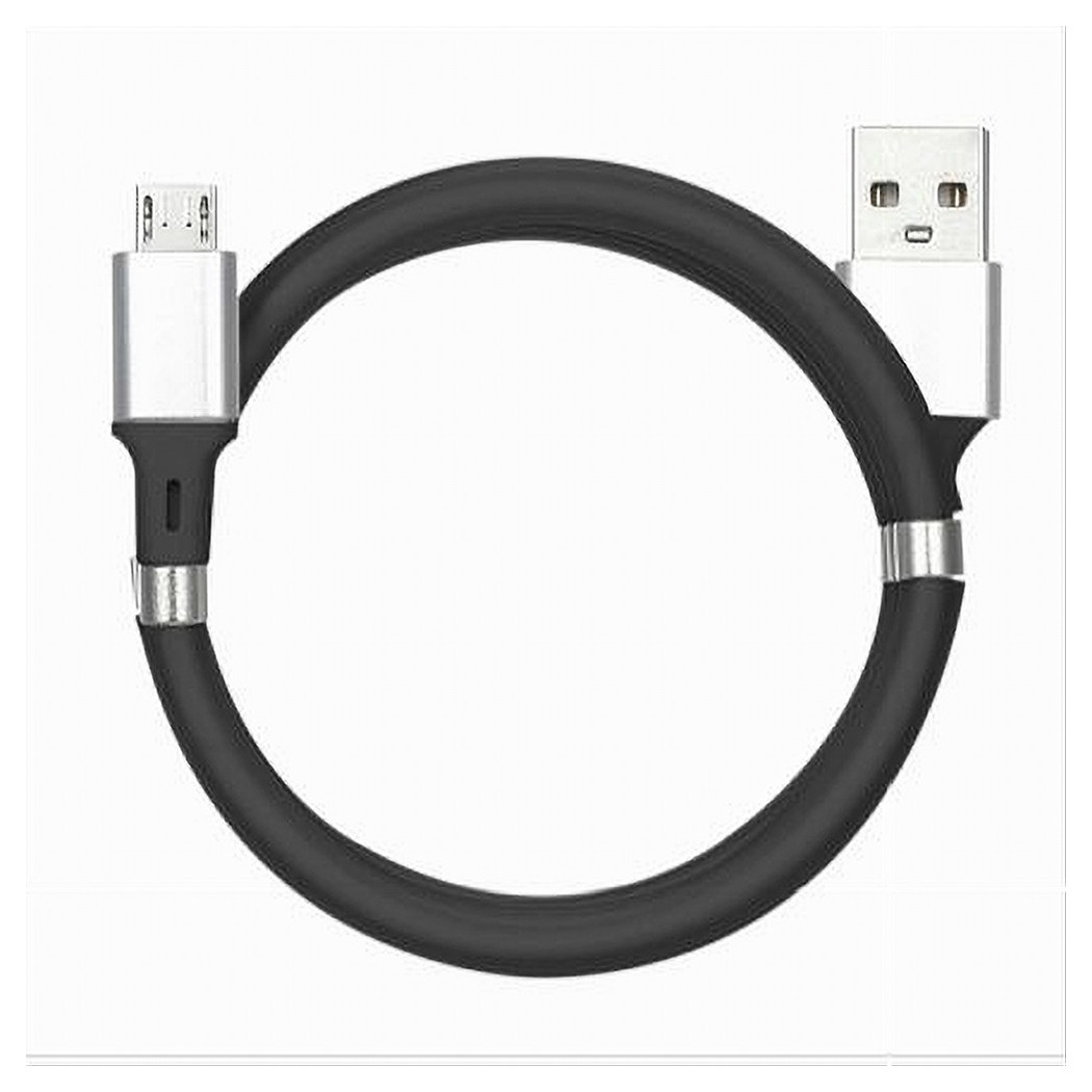 foto del prodotto trade shop traesio maxtech cavo usb a micro usb per ricarica dati da 2400ma 1 metro per smartphone f s028 