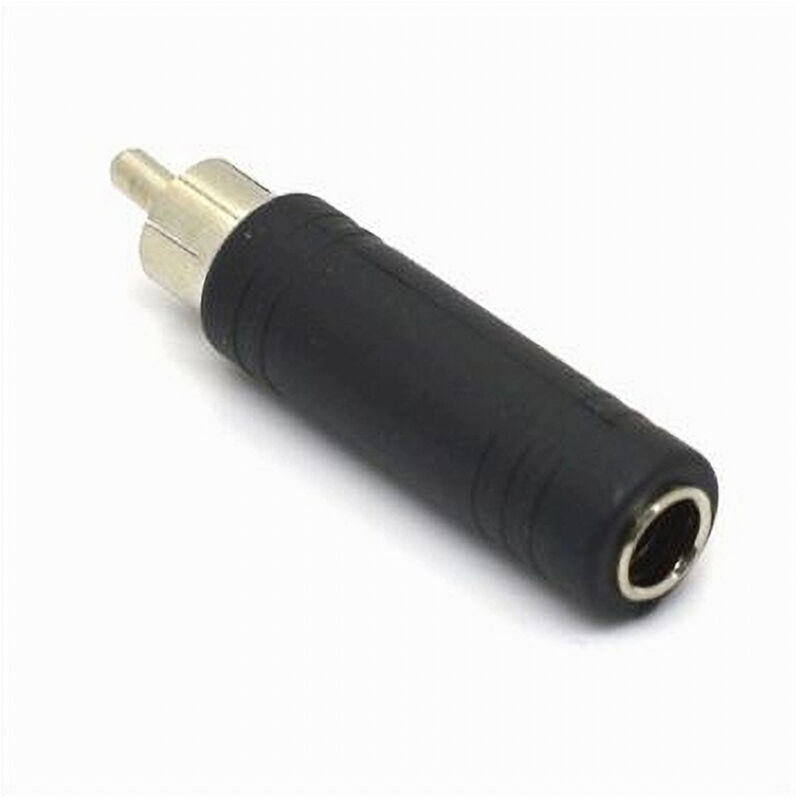 foto del prodotto trade shop traesio maxtech connettore adattatore cavo audio stereo spina rca a presa aux da 6,5 mm c 067 