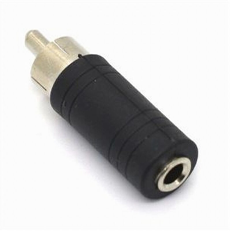 foto del prodotto trade shop traesio maxtech connettore adattatore presa aux a spinotto rca audio cavo stereo prolunga c 066 