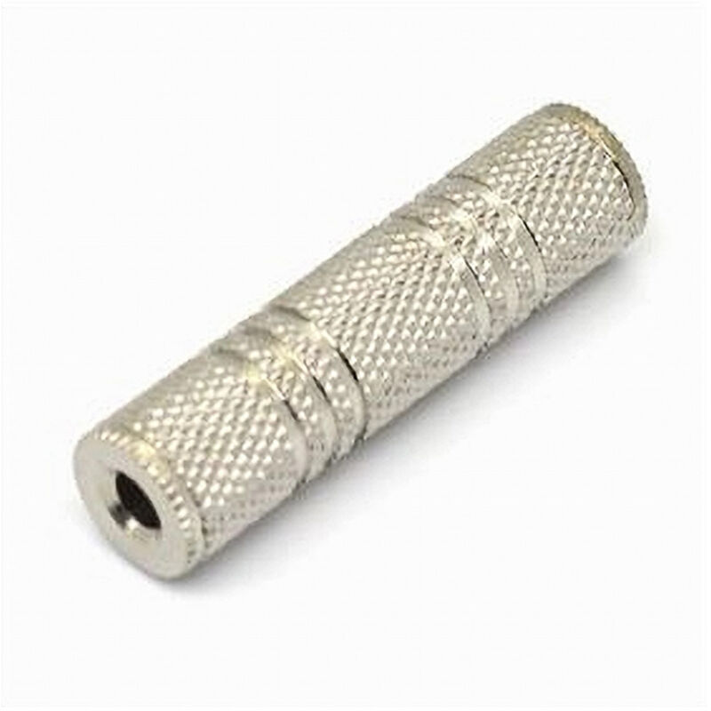foto del prodotto trade shop traesio maxtech connettore aux 3.5mm adattatore femmina femmina stereo audio accoppiatore c 035 