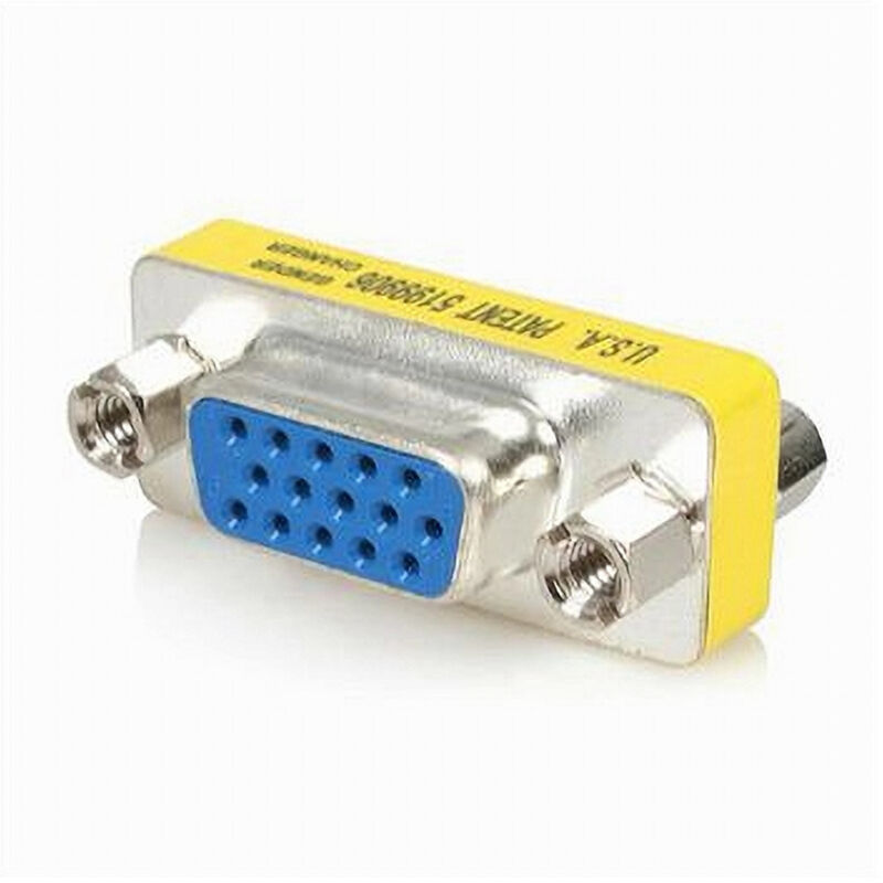 foto del prodotto trade shop traesio maxtech connettore vga femmina a femmina video 720p adattatore prolunga cavo tv c 058 