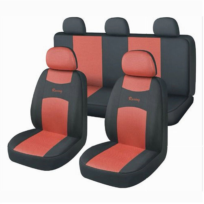 foto del prodotto trade shop traesio - maxtech - coprisedile universale protezione sedili per auto fodera in tessuto cop-s02 -