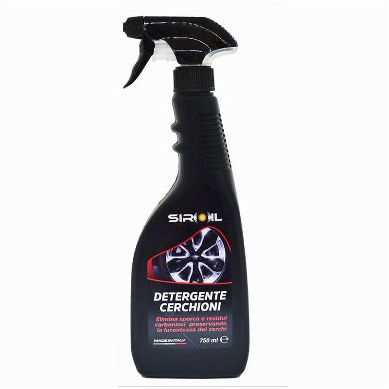 foto del prodotto trade shop traesio maxtech detergente pulisci lucida sporco residui cerchi cerchioni auto 750 ml sir dcerc 