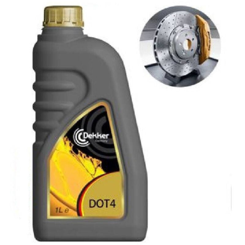 foto del prodotto trade shop traesio maxtech olio freno fluido liquido per impianti frenanti idraulici 1lt per auto moto dot4 