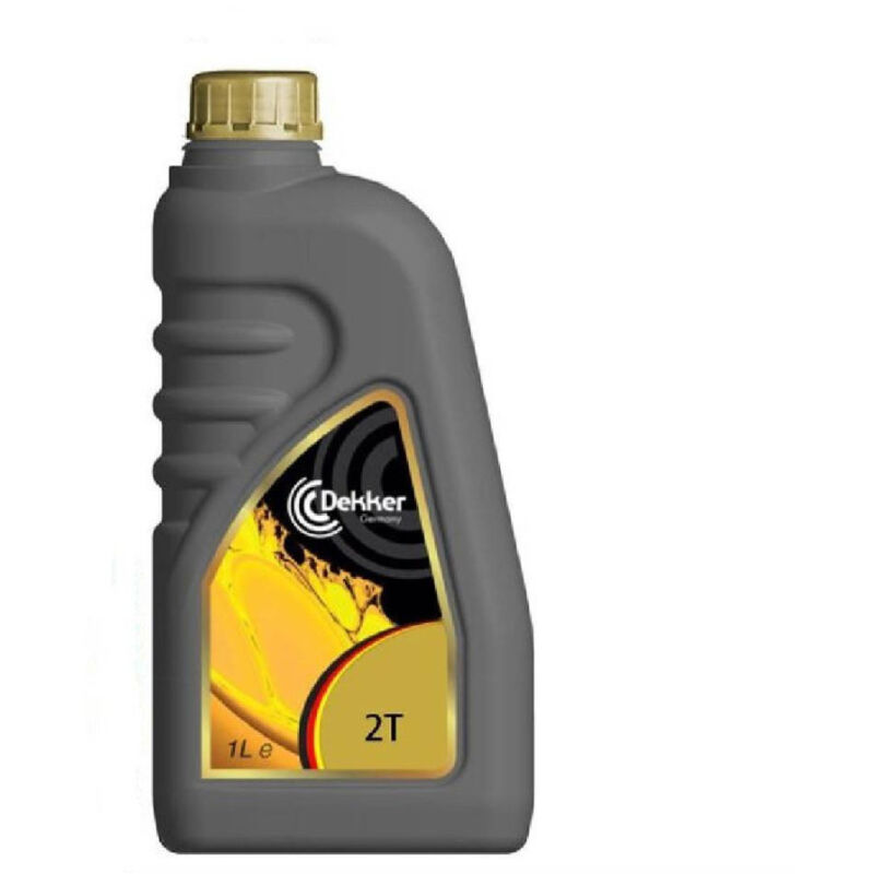 foto del prodotto trade shop traesio maxtech olio motore 2 tempi 1 litro olio miscela moto scooter tagliaerba motosega 2t 