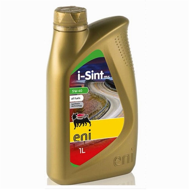 foto del prodotto trade shop traesio maxtech olio motore sintetico lubrificante auto acea a3 b4 i sint ms sae 1 lt eni 5w 40 
