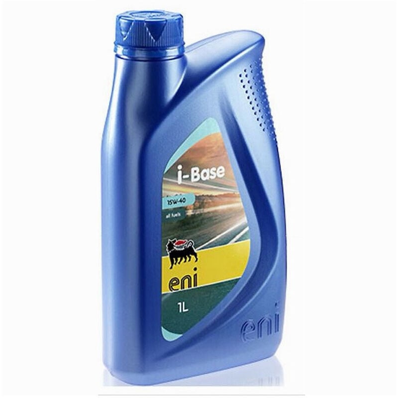 foto del prodotto trade shop traesio maxtech olio per motore a benzina diesel manutenzione veicoli auto i base eni 15w 40 1lt 