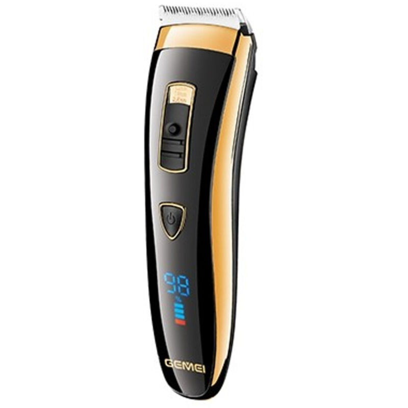 foto del prodotto trade shop traesio maxtech tagliacapelli regola barba rasoio ricaricabile gemei gm 803 taglia capelli 