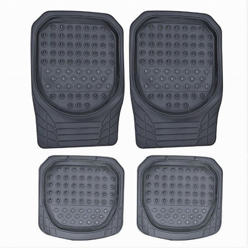 foto del prodotto trade shop traesio maxtech tappeto universale auto 4pz pvc resistente tappetini anteriori posteriori mats 11 