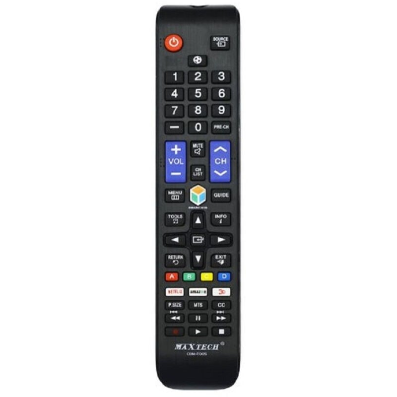 foto del prodotto trade shop traesio maxtech telecomando compatibile per tv samsung televisori programmato maxtech com t005 