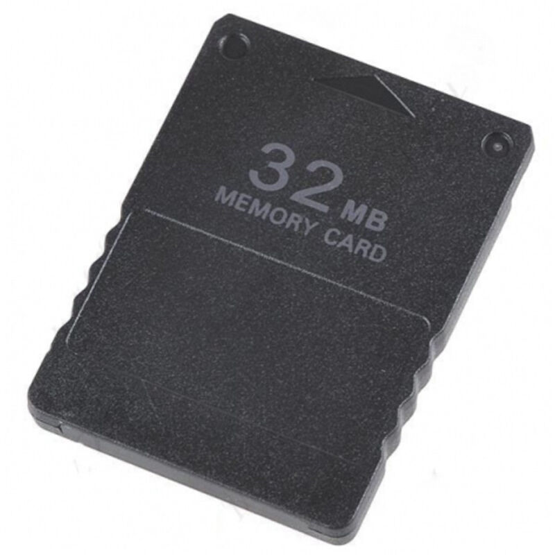 foto del prodotto trade shop traesio memory card 32 mb per sony playstation 2 scheda di memoria ps2 