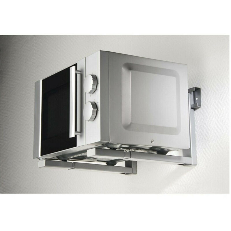 foto del prodotto trade shop traesio mensole supporti a muro per forno microonde mensola staffe staffa sospeso cucina 