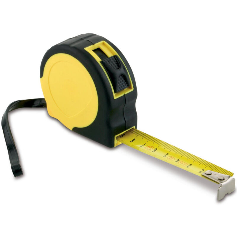 foto del prodotto trade shop traesio metro acciaio flessometro 3 5 7,5 10 metri mt flessibile retrattile estensibile 10 mt 