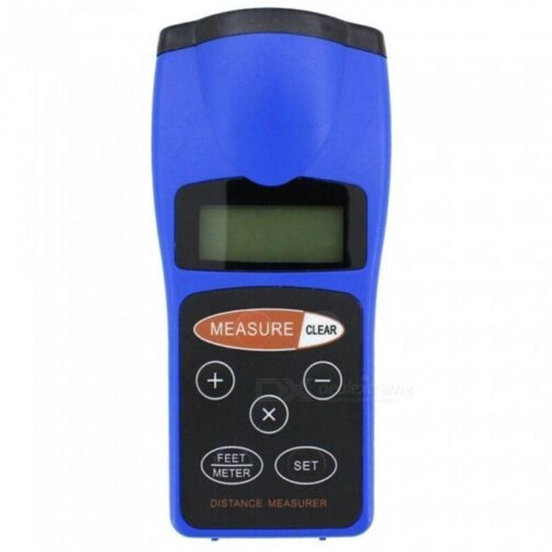 foto del prodotto trade shop traesio metro laser cp 3008 misuratore di distanza ad ultrasuoni con puntatore 