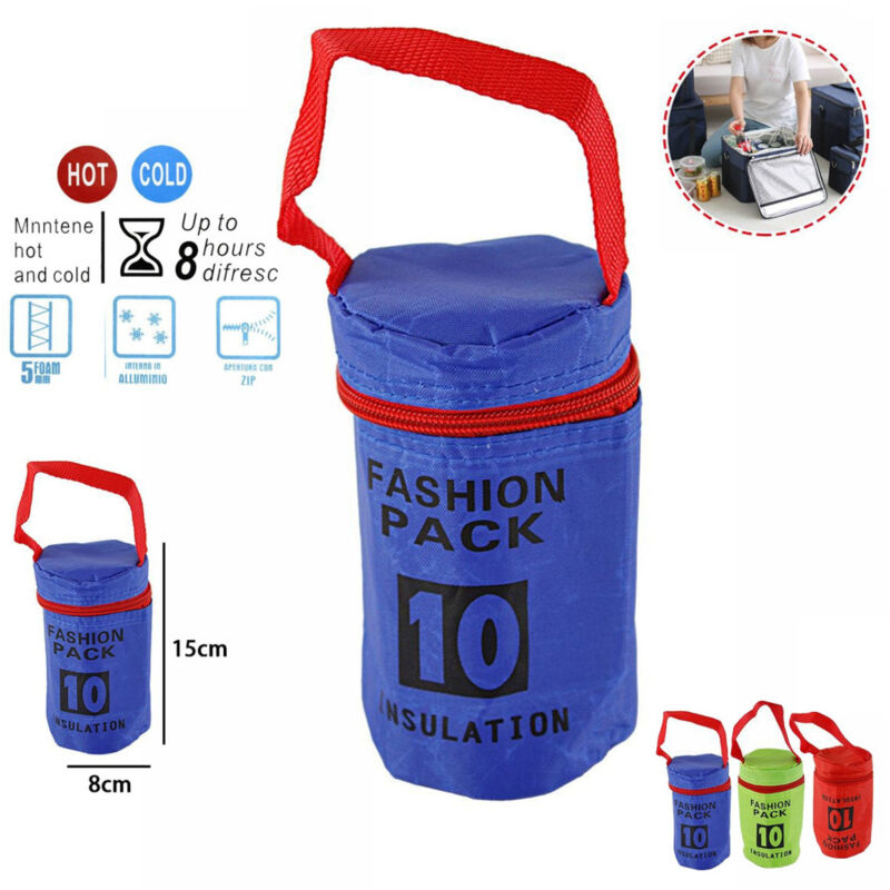 foto del prodotto trade shop traesio mini borsa termica portabottiglia per bambini scuola 8 ore di freschezza 50 cl 